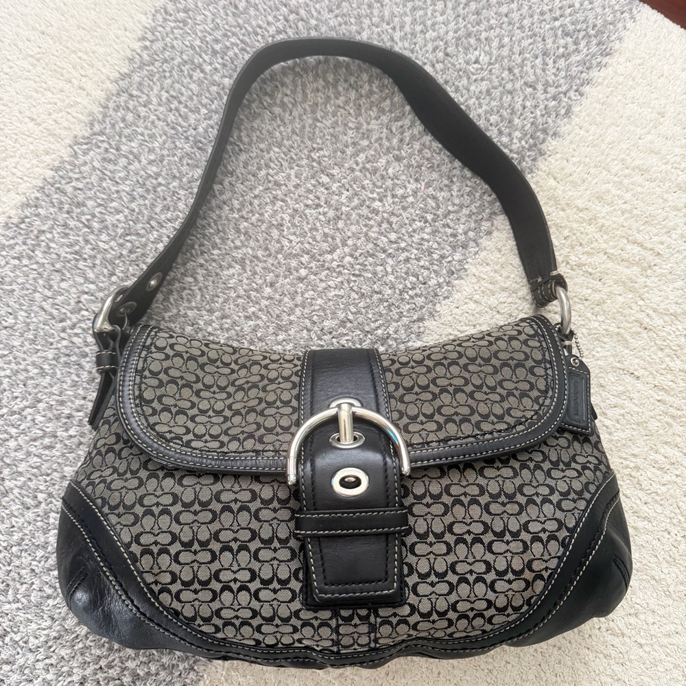 COACH SOHO one shoulder bag black F10926